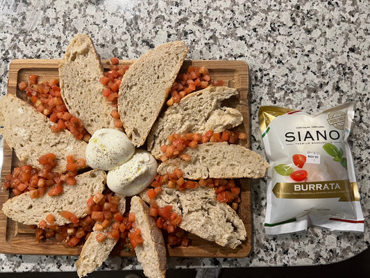 Burrata Flower With Siano Burrata