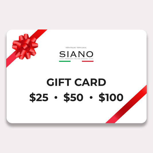 Siano Mozzarella Gift Card (DIGITAL)